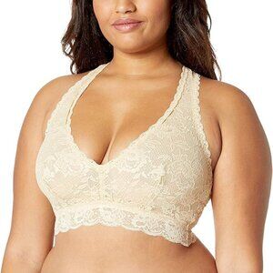 Cosabella Never Say Never Curvy Cream Lace Bralette